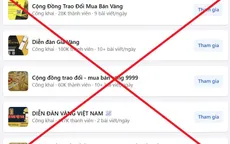 Cảnh báo thủ đoạn lừa đảo giả mạo giao dịch mua bán vàng qua mạng