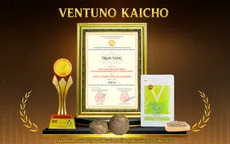 NSƯT Kim Tiểu Long đại diện Phạm Gia Thái Bình nhận giải Top 20 Sản phẩm chất lượng vàng năm 2025