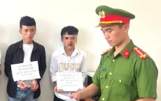 Bắt giữ 2 đối tượng cầm mã tấu chém người lúc đêm khuya