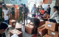 Phát hiện gần 8 tấn sữa, thực phẩm chức năng không rõ nguồn gốc, không hóa đơn chứng từ