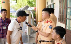 Quảng Bình: Thí sinh được kiểm tra nồng độ cồn trước khi vào sát hạch lái xe