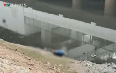 Phát hiện thi thể người đàn ông trên sông Tô Lịch