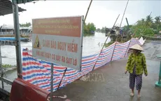 Đảm bảo an toàn cho người dân và các phương tiện lưu thông qua khu vực sạt lở