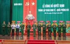 Quân khu 9 thành lập Đoàn Kinh tế - Quốc phòng trên địa bàn tỉnh Kiên Giang