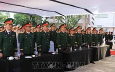 Trang nghiêm Lễ viếng nguyên Chủ tịch nước Trần Đức Lương tại Quảng Ngãi