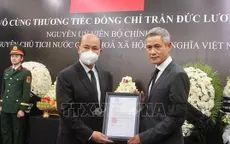 Trang trọng lễ viếng nguyên Chủ tịch nước Trần Đức Lương tại Campuchia