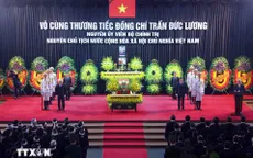 Cử hành trọng thể Lễ truy điệu nguyên Chủ tịch nước Trần Đức Lương