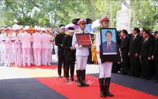 Lễ an táng nguyên Chủ tịch nước Trần Đức Lương