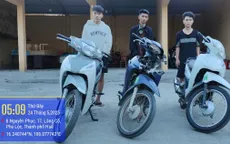 Huế: Bắt nhóm thanh thiếu niên trộm xe liên tỉnh