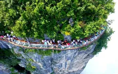 Du lịch mạo hiểm bùng nổ ở Trương Gia Giới