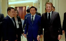Tổng thống Pháp Emmanuel Macron làm việc với Phó Thủ tướng Trần Hồng Hà về lĩnh vực năng lượng