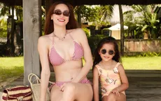 Hồ Ngọc Hà cùng con gái Lisa khoe chân dài, H'Hen Niê hẹn hò cùng chồng