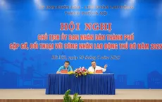 Chủ tịch TP Hà Nội gặp gỡ, đối thoại với công nhân, người lao động Thủ đô