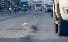 “Sóng trâu” trên Quốc lộ 51 khiến tài xế khiếp vía