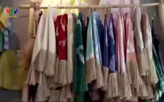Thời trang từ lá cọ của Nigeria