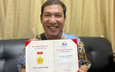 NSƯT Quang Thắng vinh dự nhận Kỷ niệm chương "Vì sự nghiệp điện ảnh"
