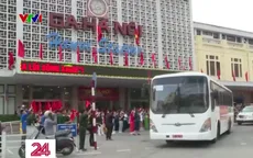 Hà Nội chào đón các cán bộ, chiến sĩ chuẩn bị lễ diễu binh 80 năm Quốc khánh