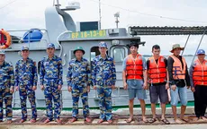 Cứu nạn kịp thời 5 thuyền viên gặp nạn trên biển