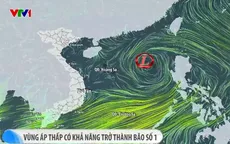 Vùng áp thấp trên Biển Đông có khả năng trở thành bão số 1