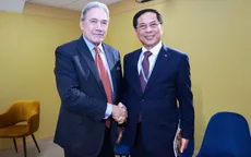Phó Thủ tướng, Bộ trưởng Bộ Ngoại giao Bùi Thanh Sơn tiếp Bộ trưởng Ngoại giao New Zealand