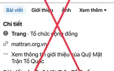 Mạo danh Ủy ban Trung ương Mặt trận Tổ quốc Việt Nam để huy động ủng hộ