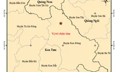 Xảy ra động đất có độ lớn 3.8 tại huyện Kon Plông, Kon Tum