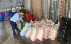 Thu giữ hơn 1 tấn hạt đác "trôi nổi" chuẩn bị bán ra thị trường