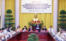 Công bố Lệnh của Chủ tịch nước về Nghị quyết sửa đổi, bổ sung một số điều của Hiến pháp