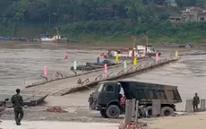 Hôm nay (20/6) dự kiến nối lại cầu phao Phong Châu