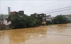Lũ trên các sông nhỏ Bắc Bộ khả năng lên mức báo động 2 - báo động 3