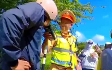 Đề nghị xử lý cán bộ CSGT có lời nói thiếu chuẩn mực