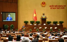 Quốc hội chưa tiến hành biểu quyết thông qua sửa đổi Luật Quy hoạch tại Kỳ họp thứ 9