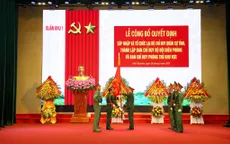 Quân khu 1 sáp nhập và tổ chức lại các đơn vị quân sự địa phương