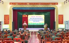 Bộ Chỉ huy Quân sự tỉnh Thái Nguyên tiếp nhận bàn giao từ Bộ Chỉ huy Quân sự tỉnh Bắc Kạn