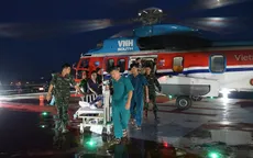 Cứu sống ngư dân bị nhiễm trùng ổ bụng nặng bằng đường hàng không