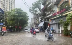 Thời tiết ngày 28/6: Hà Nội mưa to đến rất to