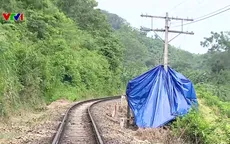 Chủ động phòng chống sạt trượt đường sắt mùa mưa bão