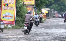 Tuyến đường nối vào Khu công nghiệp Nam Thăng Long (Hà Nội) thi công dở dang sau 17 năm