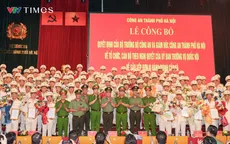 Công an Hà Nội công bố ra mắt 126 Công an xã, phường theo mô hình tổ chức mới