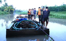 Bắt 6 đối tượng khai thác cát trái phép trên sông Đồng Nai