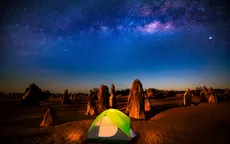 Đến 'Thành phố ánh sáng' Perth ngắm trời sao trên sa mạc