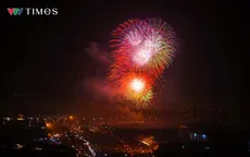 Nhiều địa phương đồng loạt bắn pháo hoa chào mừng ngày công bố tỉnh thành mới