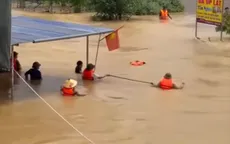 Tìm thấy thi thể 2 cháu bé bị lũ cuốn ở Thái Nguyên