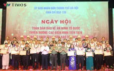 Hà Nội tuyên dương 39 điển hình tiên tiến trong phong trào toàn dân bảo vệ an ninh Tổ quốc