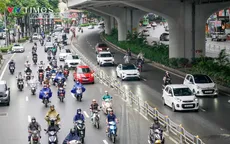 Hà Nội: phân làn phương tiện trên tuyến đường Phạm Văn Đồng từ ngày 4/7