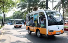 TP Hồ Chí Minh: Xem xét xe điện 4 bánh chở khách du lịch hoạt động trở lại