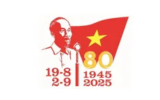 Mẫu logo chính thức kỷ niệm 80 năm Quốc khánh 2/9