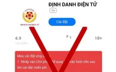 Cảnh báo thủ đoạn lừa đảo cài ứng dụng VNeID giả mạo
