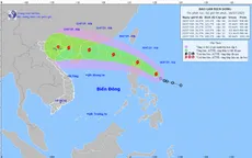 Áp thấp nhiệt đới gần biển Đông đã mạnh lên thành bão