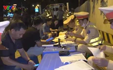 CSGT Hà Nội mật phục xử lý vi phạm nồng độ cồn